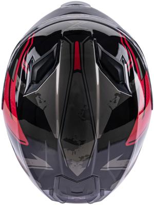SPEC-X integraalhelm "sx-82.03/r1" stinger helmet sx-82.03/r1 red/black/grey s pin read