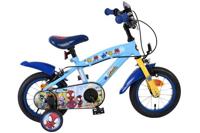 Spidey Und Seine Tollen Freunde Spidey kinderfiets - jongens - 12 inch - blauw - twee handremmen - thumbnail