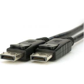 Akyga AK-AV-10 DisplayPort-kabel Aansluitkabel DisplayPort-stekker 1.8 m Zwart Akyga AK-AV-10 DisplayPort-kabel Aansluitkabel DisplayPort-stekker 1.8 m Zwart