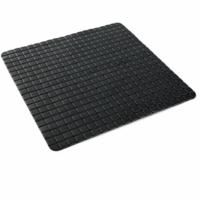Antislip bad- of douchemat - TODAY - UTILITY - 50 x 50 cm - Vierkant - Zwart - thumbnail
