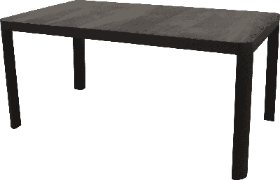 Tuintafel Castilla Negro - 160 cm