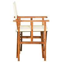 VidaXL Regisseursstoelen 2 st massief acaciahout - thumbnail