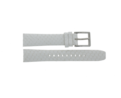 Horlogeband DKNY NY8790 Leder Wit 18mm