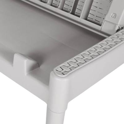 Ligbed 186x60x29 cm polypropeen grijs Ligbed 186x60x29 cm polypropeen grijs