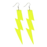 Boland Oorbellen flash neon geel - thumbnail