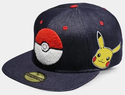 Pokémon - Denim Snapback Cap Pokémon - Denim Snapback Cap