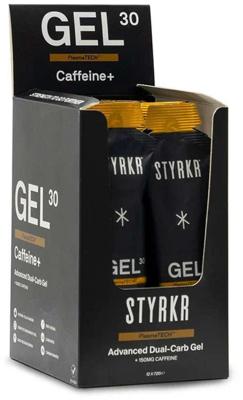 Styrkr gel30 caffeine dual-carb energy gel 12er box