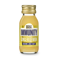 Holyshot immunity ginger lemon bio flesje (12x 60ml) - thumbnail