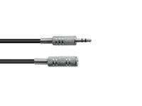 OMNITRONIC Jack Extension 3.5 stereo 3m - thumbnail