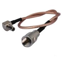 TS9 Male to FME-J (Male) Antenne Verlengkabel,30CM - thumbnail