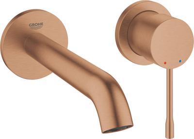 Grohe Wastafelkraan Essence Inbouwkraan 18.3 cm Warm Sunset Geborsteld