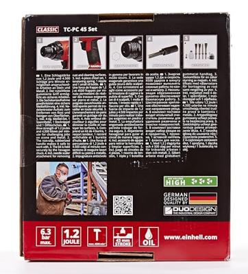 Einhell TC-PC 45 Set Pneumatische beitel 6.3 bar