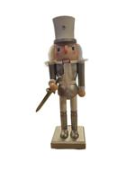 Notenkraker met zwaard 25 cm zilver - thumbnail