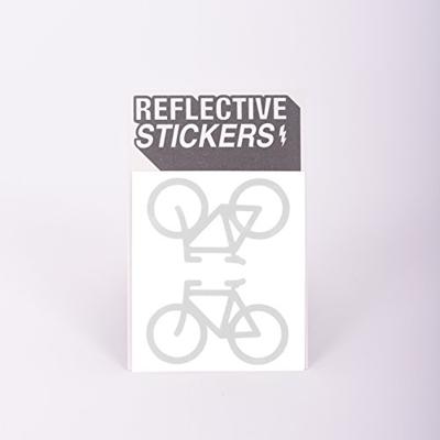 REFLECTIVE BERLIN reflex-stickers "decals" refl.strip refl.berlin decals bike white