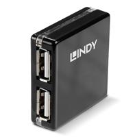 Hub USB LINDY 42742 Zwart - thumbnail