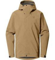 Haglofs Breeze Proof Hardshell Jas Heren Oak Brown M - thumbnail