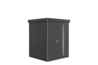 Biohort Neo 1A metalen tuinhuis enkele deur donkergrijs 1A 180x180 cm- Plat dak- Metaal- Biohort - thumbnail