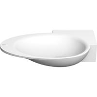 Clou First fonteinkom 38.8x24.6cm kraangat rechts Aluite Wit mat CL/03.10100 - thumbnail