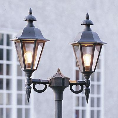 Lantaarnlamp Pallas 2-lichts 60.5cm matzwart exclusief paal 527-750