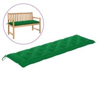 Tuinbankkussen 180x50x7 cm oxford stof groen - thumbnail