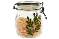 Set van 4 Potjes Home ESPRIT Groen Kristal Ijzer 1,5 L 11,3 x 11,3 x 21,7 cm - thumbnail