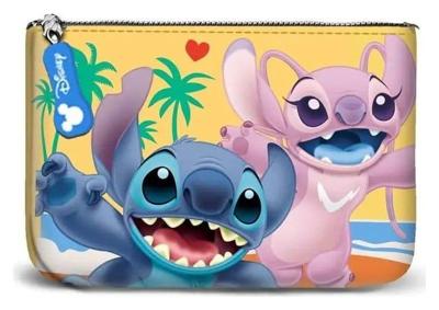 Lilo & Stitch Small Square Coin Purse Ocean Blue