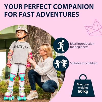 Hudora verstelbare rolschaatsen skate wonders, mt 28-31