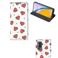 OnePlus Nord 2 5G | Hoesje met Magneet | Hearts - thumbnail