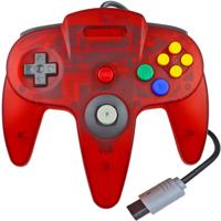 Nintendo 64 Controller Watermelon Red (Teknogame) - thumbnail