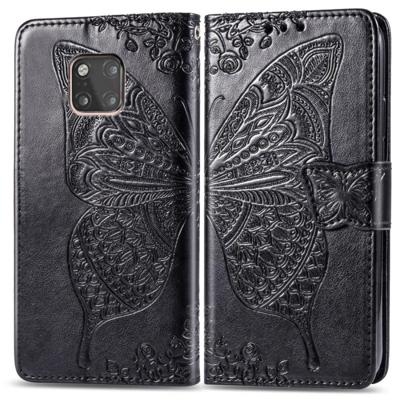Butterfly Love bloemen reliëf horizontale Flip lederen case voor Huawei mate 20 Pro met houder & kaartsleuven & portemonnee (zwart) Butterfly Love bloemen reliëf horizontale Flip lederen case voor Huawei mate 20 Pro met houder & kaartsleuven & portemonnee (zwart)