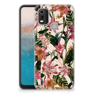Nokia C21 Plus | TPU Case | Flowers