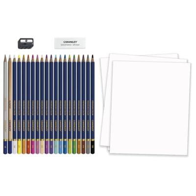 Tekenset Manley 23 Onderdelen Multicolour