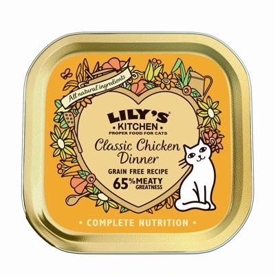 Lily's Kitchen Paté met Kip kattenvoer 85g