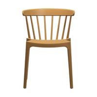 Woood Bliss spijlenstoel Karamel Melange - thumbnail