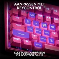 Logitech G Pro X TKL Rapid toetsenbord Roze - Analog Magnetic - thumbnail