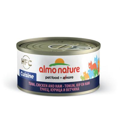 Almo Nature HFC Natural Cuisine tonijn, kip & ham 70g