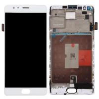 LCD-scherm en Digitizer met Frame voor OnePlus 3T(White) - thumbnail