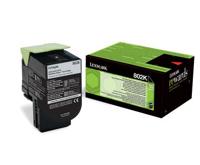 Lexmark Toner 802K Origineel Zwart 1000 bladzijden 80C20K0 - thumbnail