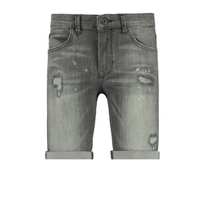 CoolCat Junior slim fit jeans bermuda Nick washed grey