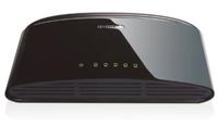 D-Link DES-1005D/E DES-1005D 5‑Port Fast Ethernet Unmanaged Desktop Switch (kunststof, 5 poorten, zwart), 5 Ports, zwart - thumbnail