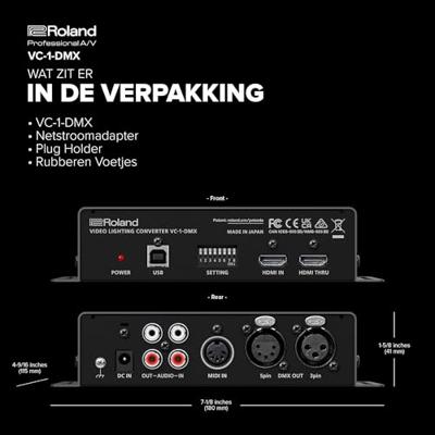 Roland VC-1-DMX lichtshow-generator