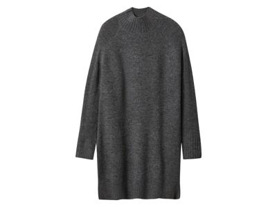 esmara Gebreide dames jurk (Grijs, M (40/42))