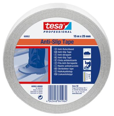 tesa 60952-00000-00 Anti-sliptape tesa Professional Transparant (l x b) 15 m x 25 mm 1 stuk(s)