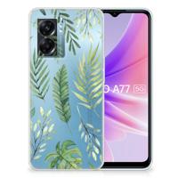 OPPO A77 | A57 5G | TPU Case | Leaves - thumbnail