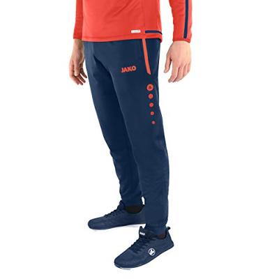JAKO 9218 Polyesterbroek Competition 2.0 - Navy/Flame - XXL - thumbnail