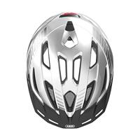Abus helm urban-i 3.0 signal zilver l 56-61cm - thumbnail
