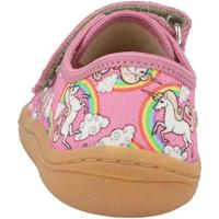 Sneakers voor jongens BAREFOOT CANVAS FRODDO rozen - thumbnail