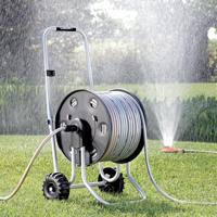 Claber Haspel Metal 60 - Duurzame Metalen Tuinslanghouder, 85m, Eenvoudige Montage - thumbnail