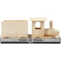 Creativ Company Houten trein met wagon - thumbnail