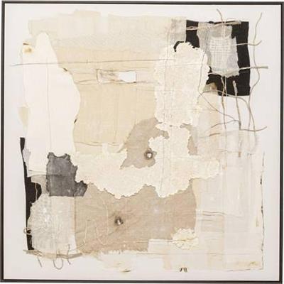 Kare Design Arty Collage Schilderij 123x123cm